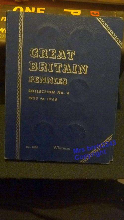 Great Britain Pennies Collection  from 1930-1966
