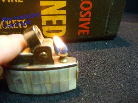 Ronson Table Lighter~Made in England - Working Condition