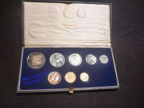 1983 Short Proof Set In Original SAM Box