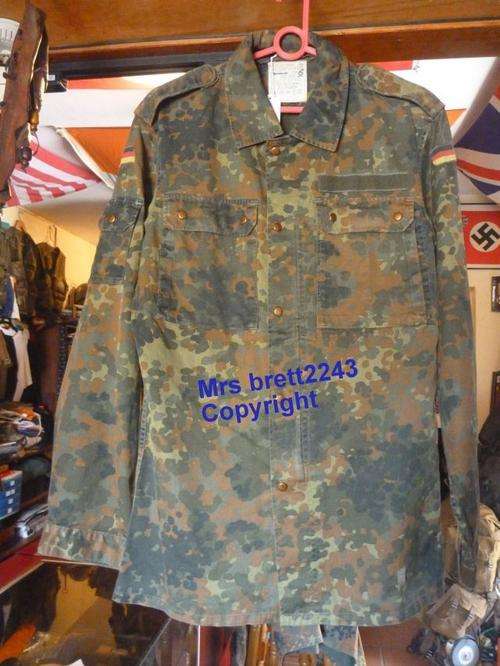 German Flecktarn Long Sleeve Shirt ~ ORIGINAL