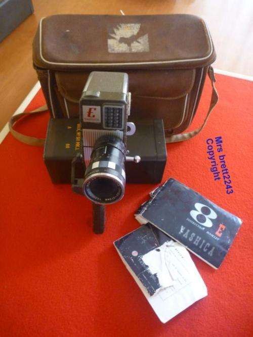 Yashica 8-E Movie Camera Made in Japan ~ Have a peek!