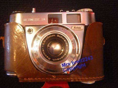 Retinette IA Kodak Camera with Schneider - Kreuznach Reomar 1:2.8/45mm Lense in Original Casing
