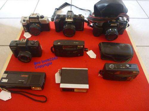 LOT Assorted Cameras Up For Grabs~ See photo`s....