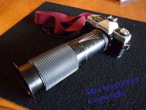 Minolta XG2 Camera WITH 300mm Lens