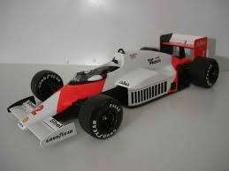 Alain Prost 1985 McLaren F1 Mp4/2b