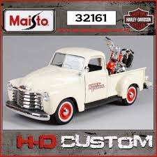 Chev Pick up with Harley Bike