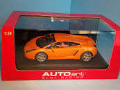 Lamborghini Gallardo Metallic Orange Auto Art