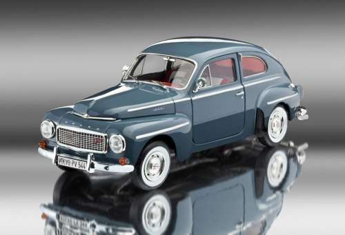 VOLVO PV 544, slate blue