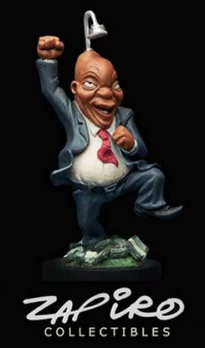 Zapiro - Zuma figurine with removable shower head.