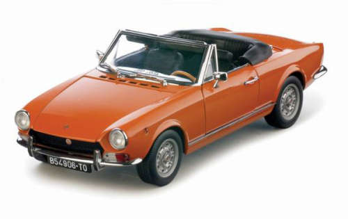 Sun Star 4906 Fiat 124 Spider BS (Orange)