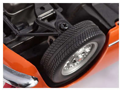 Sun Star 4906 Fiat 124 Spider BS (Orange)