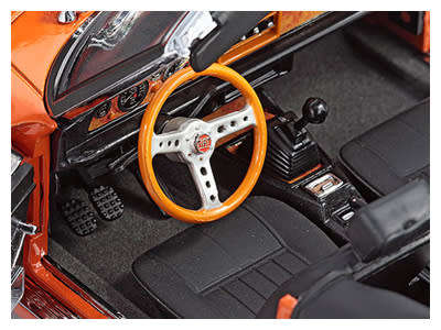 Sun Star 4906 Fiat 124 Spider BS (Orange)