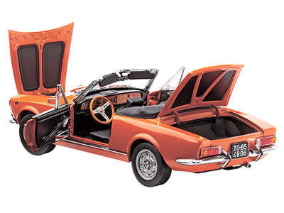 Sun Star 4906 Fiat 124 Spider BS (Orange)