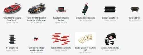 Ferrari Trophy Slot Car Racing Race Set NEW