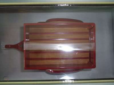Woody Trailer Permanent Red Box is perfect, trailer is new.
