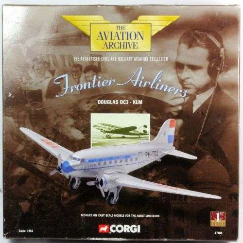 KLM DOUGLAS DC3 1:144 collection