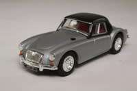 MGA Sports Car, Hard Top, Silver & Black