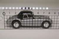 MGA Sports Car, Hard Top, Silver & Black