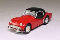 Triumph TR3a, Hard Top, Red, Black Roof