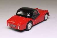Triumph TR3a, Hard Top, Red, Black Roof