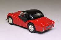 Triumph TR3a, Hard Top, Red, Black Roof