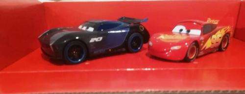 Lightning McQueen and Storm set of 2 cars (Carrera GO)