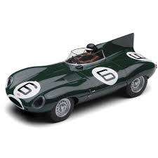 1955 Jaguar D-Type and Mercedes SLR Le Mans