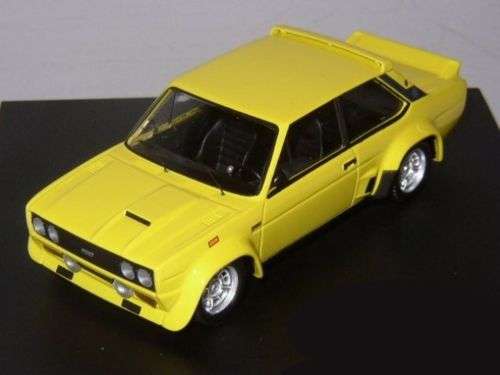 EXTREMELY RARE Fiat 131 Abarth S1 138HP Street 1976 Yellow