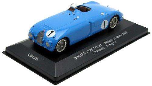 Bugatti Type 57C #1 Winner Le Mans 1939 - Wimille/Veyron