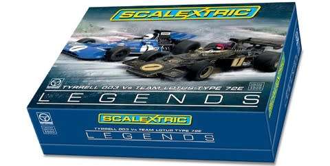 Tyrrell 003 & Lotus 72e F1 Formula One Slot Cars (Rare)