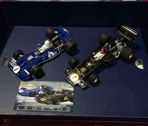 Tyrrell 003 & Lotus 72e F1 Formula One Slot Cars (Rare)