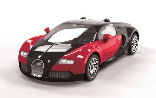 Bugatti 16.4 Veyron black/red