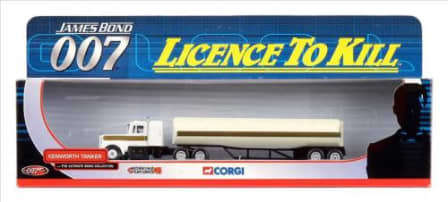 Kenworth Tanker Truck Trailer - James Bond License To Kill