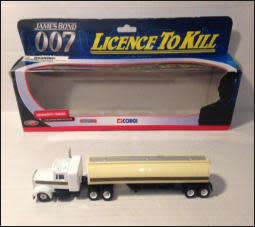 Kenworth Tanker Truck Trailer - James Bond License To Kill