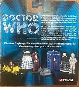 Dr Who & DAVROS DOCTOR WHO 40th Anniversary 1963-2003
