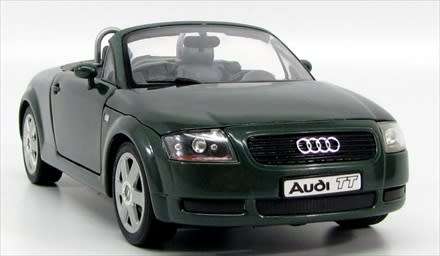 Audi TT Roadster Dark Green
