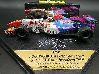 Max Papis Footwork Arrows Hart FA16 Portugal GP F1 1995