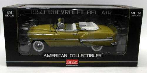 1953 Chevrolet Bel Air Open Convertible Sun Gold