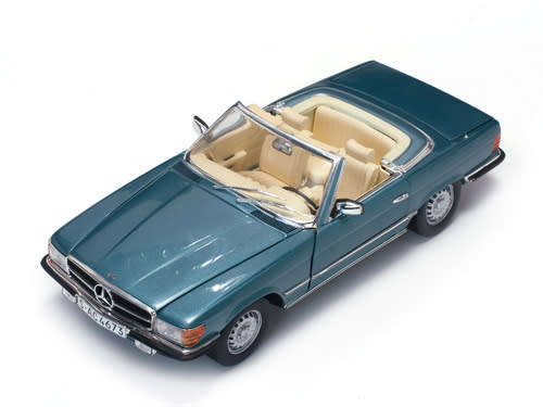 1977 Mercedes-Benz 350 SL Open Convertible, Blue Metal