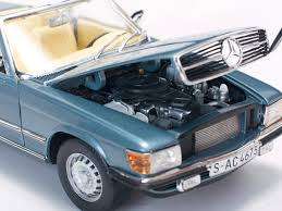 1977 Mercedes-Benz 350 SL Open Convertible, Blue Metal