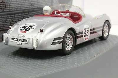 Jaguar Xk 120 Silver - II Rally