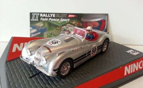 Jaguar Xk 120 Silver - II Rally