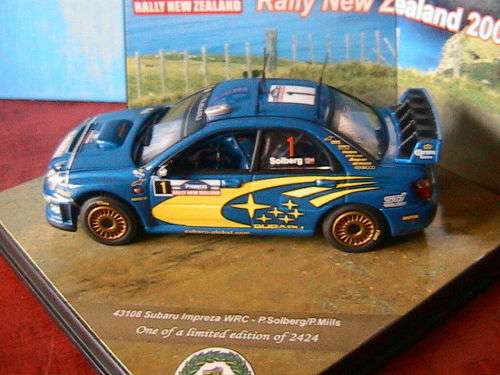 Subaru Impreza WRC #1 RALLY New Zealand 2003