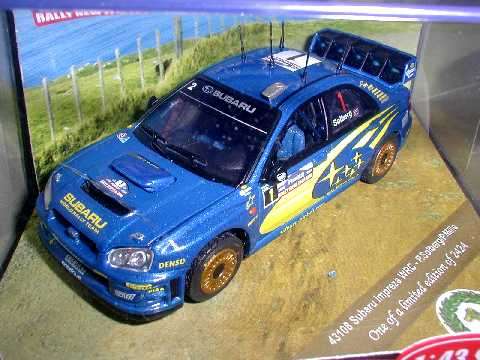 Subaru Impreza WRC #1 RALLY New Zealand 2003