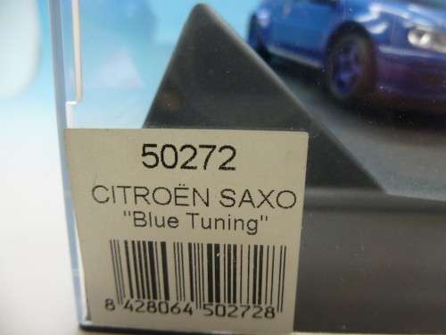 Citroen Saxo Blue Tuning, mint unused