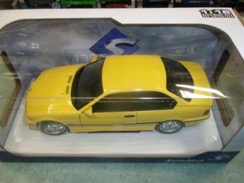 BMW E36 COUPE M3  JAUNE DAKAR  1994