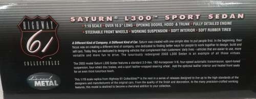 Saturn L300 Sport Sedan (BLACK)