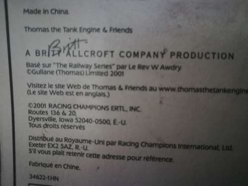 THOMAS AND FRIENDS DIESEL