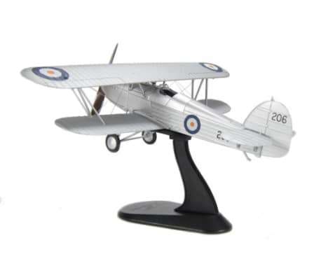 South African Air Force Hawker Fury 1 #206 South African Air Force Oct. 1940,