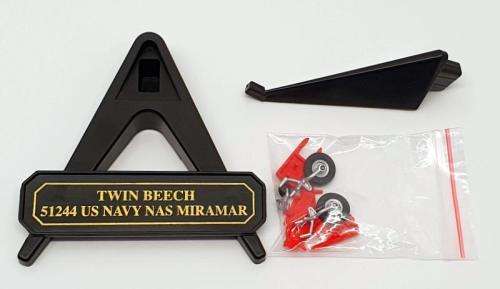 Twin Beech 51244 - US Navy NAS Mirimar